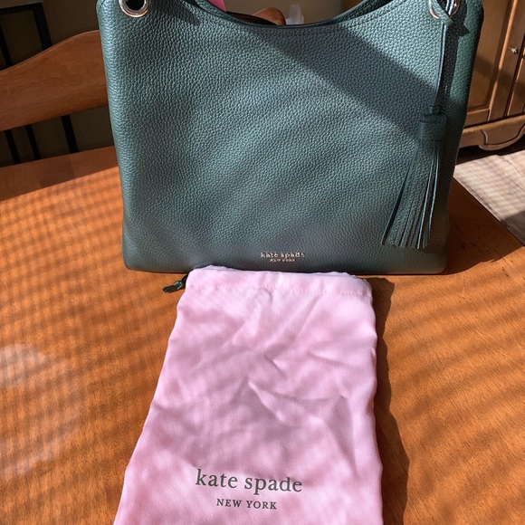 Kate Spade Asian Collection Loop Large Leather Tassel Shoulder Bag - Picture 2 of 12